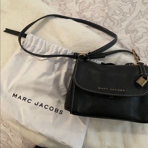 Marc Jacobs Black Leather Crossbody Bag 🖤